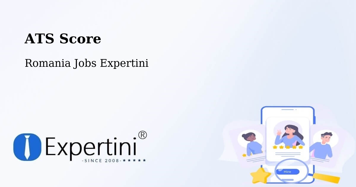 Resume ATS Score & Job Description Match Tool – Sprâncenata - Romania Jobs Expertini