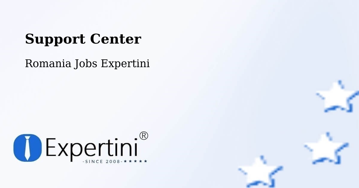Support Services – Sprâncenata - Romania Jobs Expertini